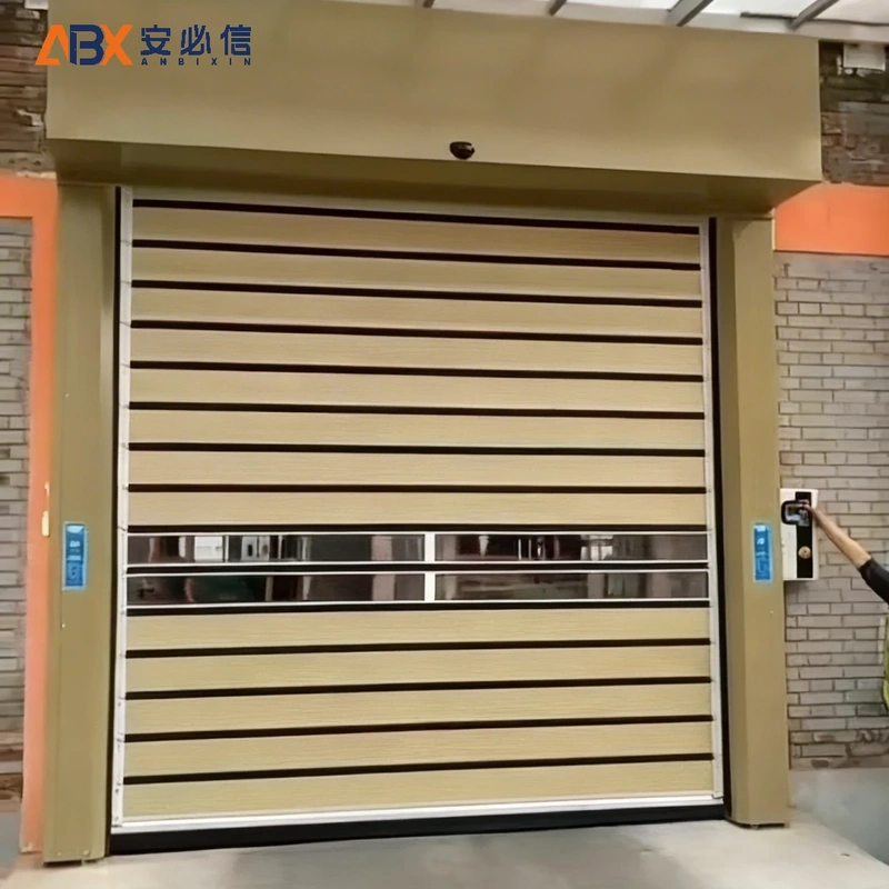 七台河市消防高速门
